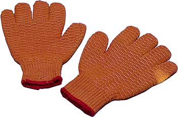 Pic: Fish Gloves - Orange
